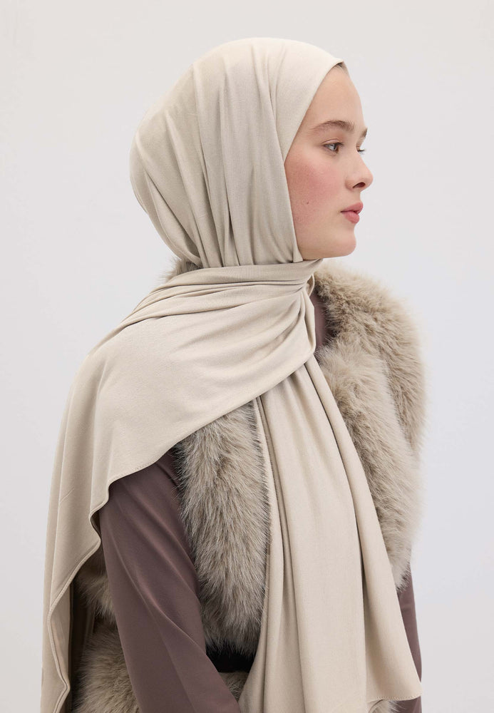 Fresh Scarfs Bamboo Comfort Hijab Pearl