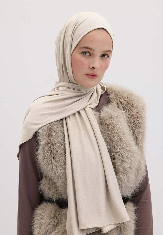 Fresh Scarfs Bamboo Comfort Hijab Pearl