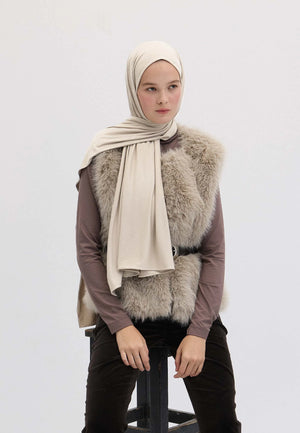 Fresh Scarfs Bamboo Comfort Hijab Pearl