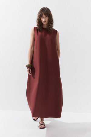 A-line Linen Dress