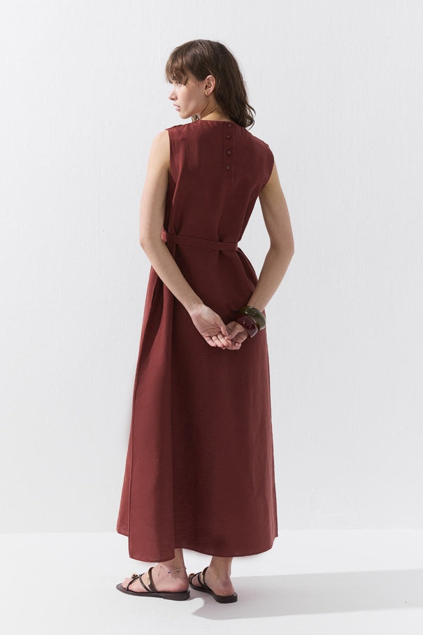 A-line Linen Dress