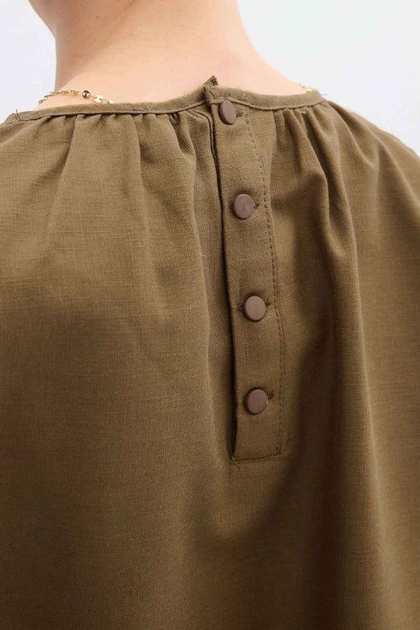 Flywheel Tunic Sleeve Khaki