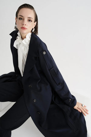 Long Oversized Trenchcoat