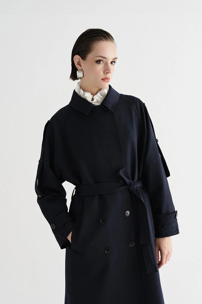 Long Oversized Trenchcoat