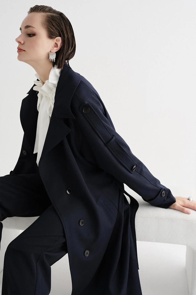 Long Oversized Trenchcoat