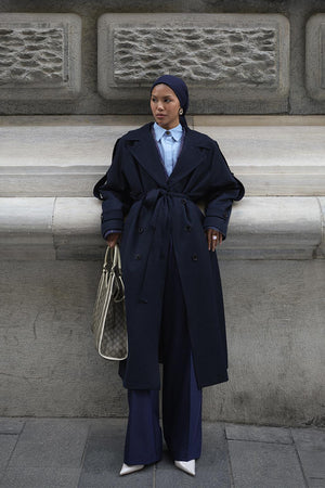 Long Oversized Trenchcoat