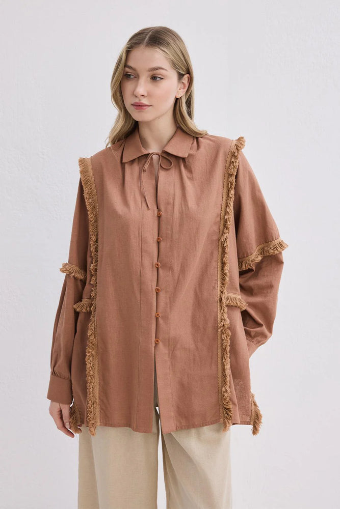 Fringed Tassel Shirt
