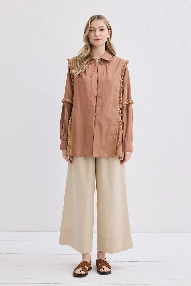Fringed Tassel Shirt