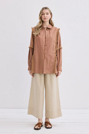 Fringed Tassel Shirt