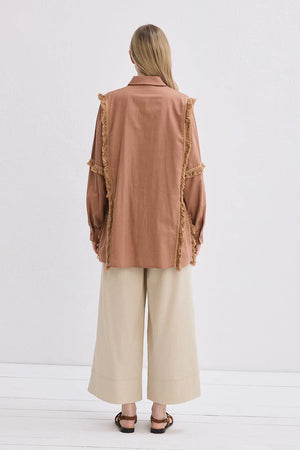 Fringed Tassel Shirt