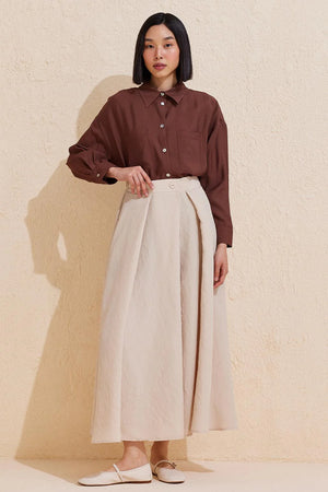 Double Pleated Skirt