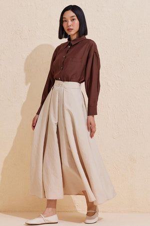 Double Pleated Skirt