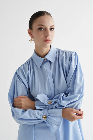 Shirred Shoulder Shirt