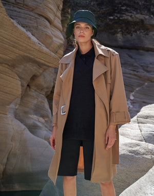 Oversized Belted Trenchcoat