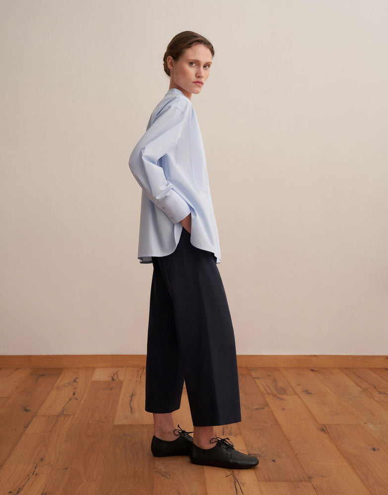 Straight Cotton Pants