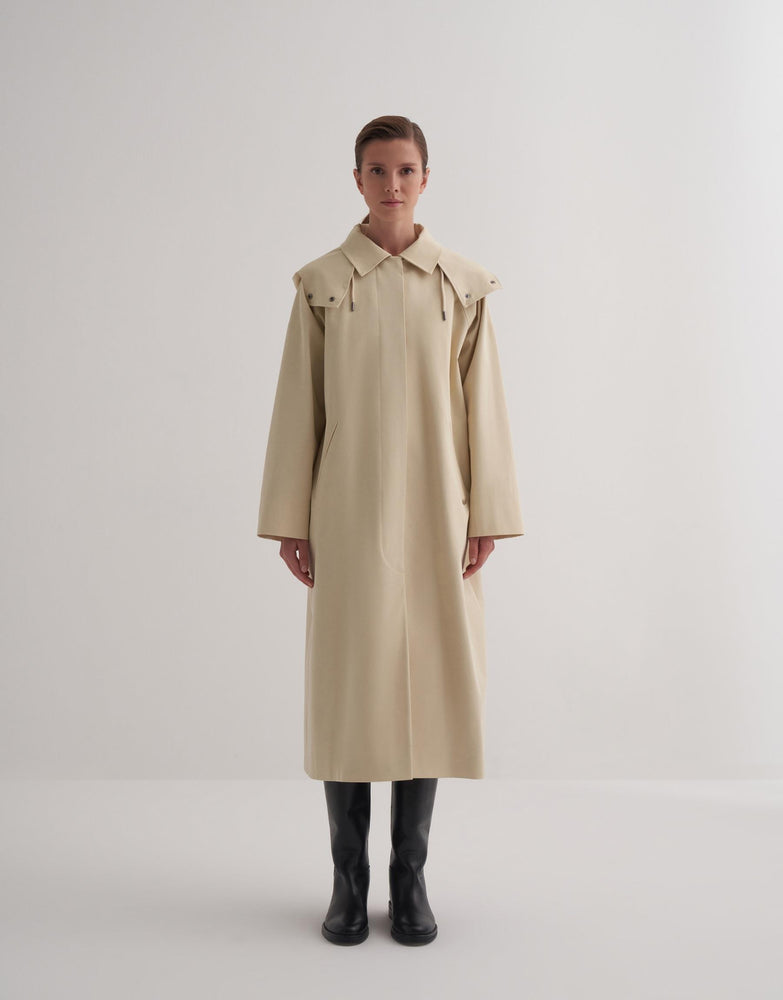 Hooded Trenchcoat