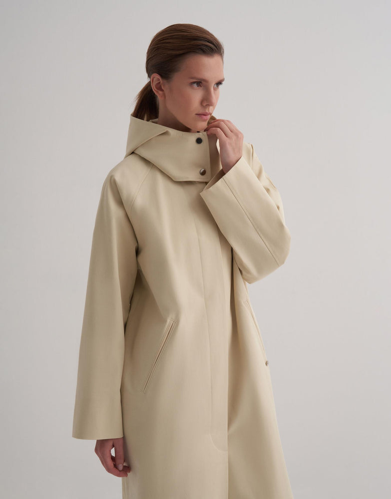 Hooded Trenchcoat