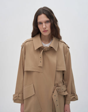 Oversized Belted Trenchcoat