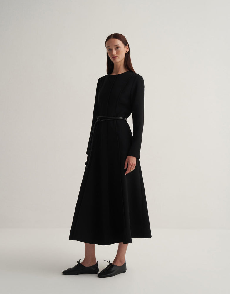 Stitched Detail Elegant Dress