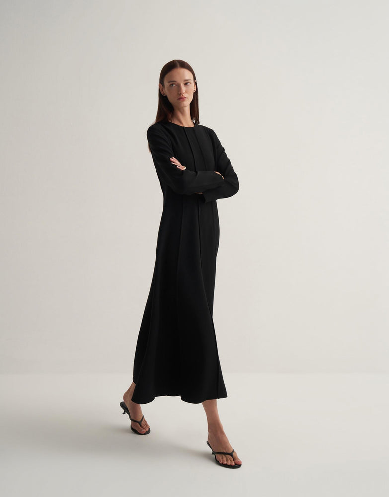 Stitched Detail Elegant Dress