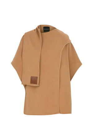 Cachet Poncho With Scarf