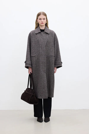 Asymmetrical Cachet Coat