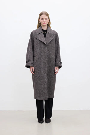 Asymmetrical Cachet Coat