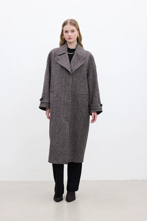 Asymmetrical Cachet Coat