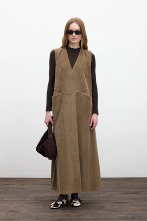 Long Corduroy Dress