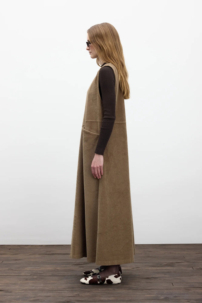 Long Corduroy Dress