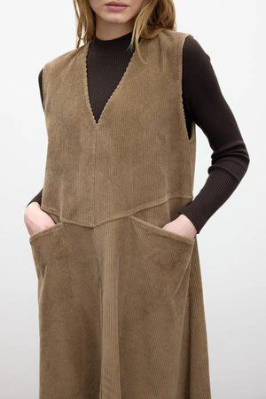 Long Corduroy Dress