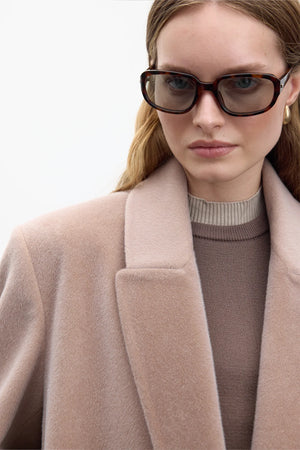 Long Cachet Belted Coat