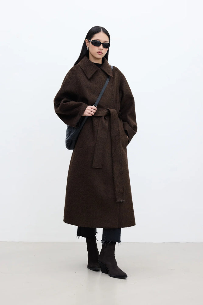 Classic Collar Oversized Coat