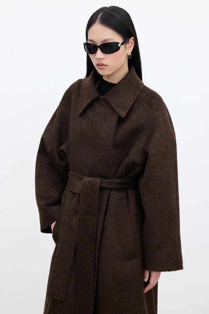 Classic Collar Oversized Coat