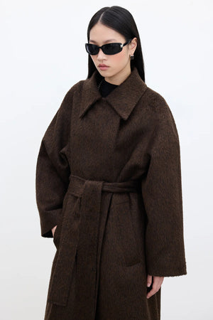 Classic Collar Oversized Coat