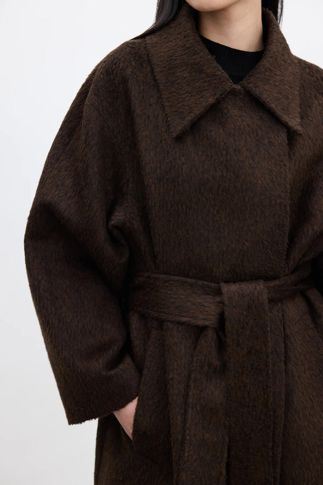 Classic Collar Oversized Coat