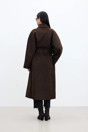 Classic Collar Oversized Coat