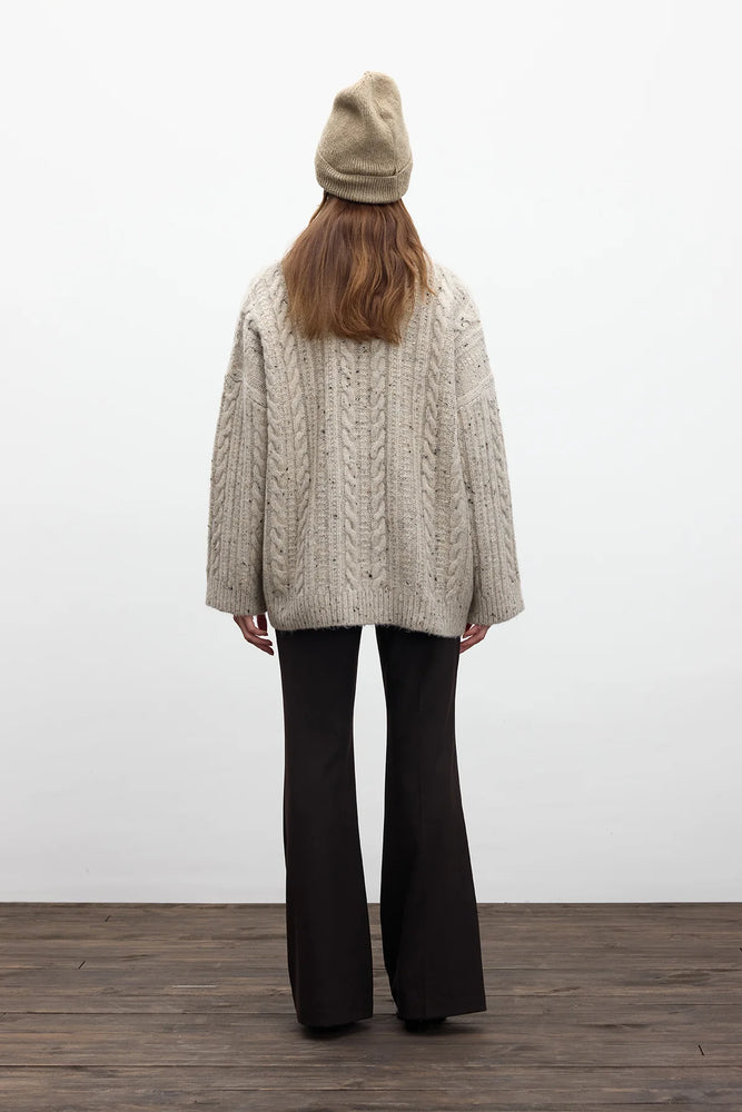 Turtleneck Knit Sweater