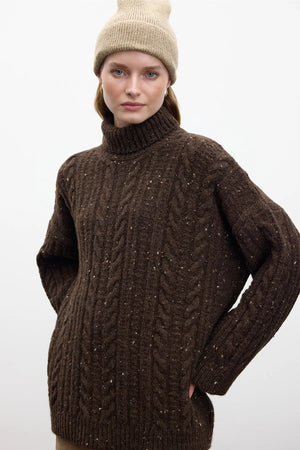 Turtleneck Knit Sweater