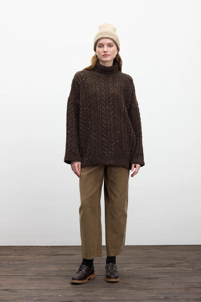 Turtleneck Knit Sweater