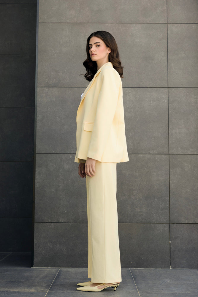 Designer Brand Blazer Yellow