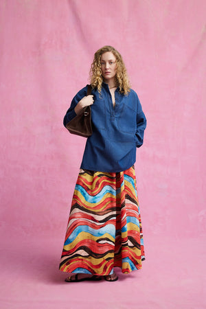 Abstract Pattern Skirt