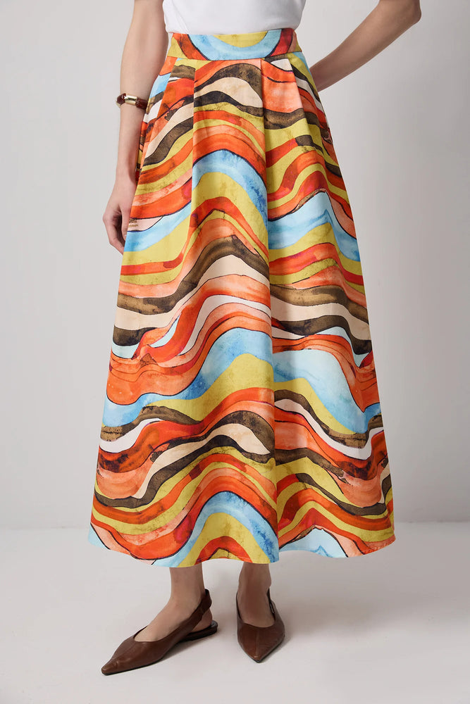 Abstract Pattern Skirt