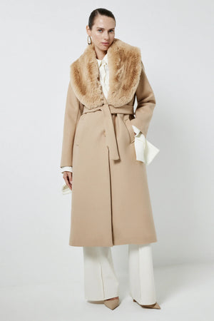 Fur Collar Coat