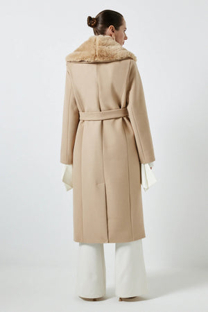 Fur Collar Coat