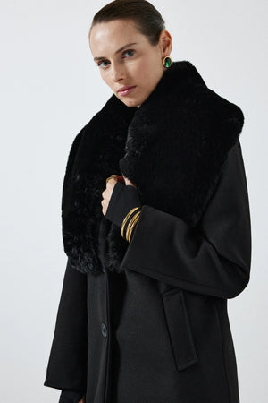 Fur Collar Coat