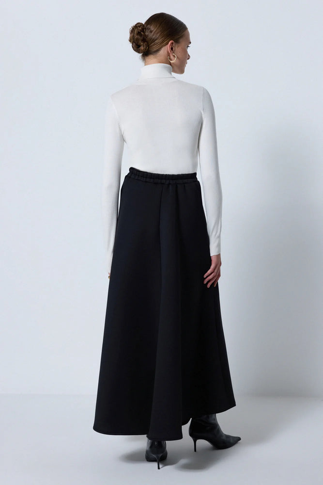 Scuba A-line Skirt