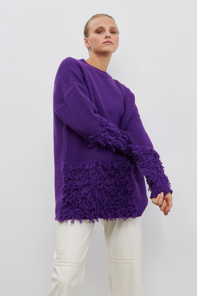 Tassel Oversized Sweater