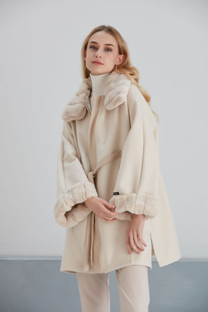 Cape Fur Coat